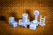 Platform Details and Freight – 44 pack - N Scale